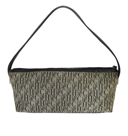 Bolso, 120&euro;, Bolso, Gris/Negro, Lona - General, Vista frontal
